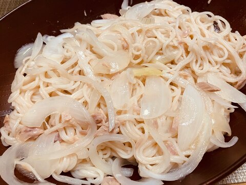 簡単☆素麺チャンプルー